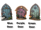 Miniature Hobbit Pixie Elf Fairy Door Tree Garden Home Decor Magic Doors Gift
