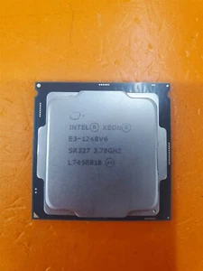 ⭐️⭐️⭐️⭐️⭐️ CPU Processor Intel Xeon E3-1240v6 SR327 3.70 GHz - Picture 1 of 2