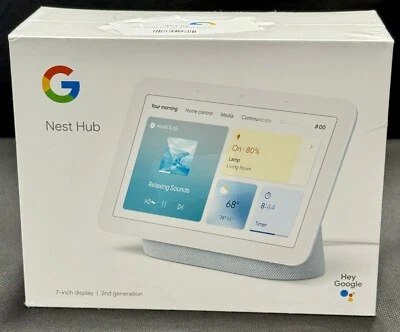 NEST Hub 7” Smart Display with Google Assistant (2nd Gen) - Image 1 of 4