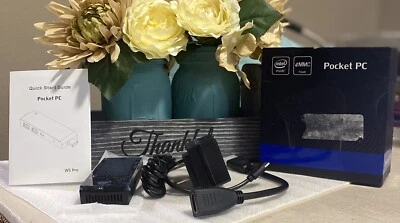 ACEPC T6 Intel Cherry Trail Atom Z8350 Pocket PC 4gb RAM/64gb ROM Black New - Image 1 of 4