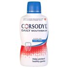 Corsodyl Daily Cool Mint Gum Care Mouthwash with Fluoride 500 ml (Multi Pack)