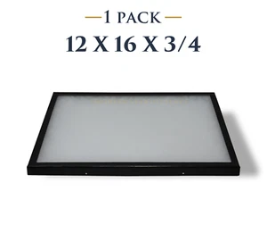 12 x 16 x 3/4 Riker Display Case Box for Collectibles Jewelry Arrowheads & More - Picture 1 of 3