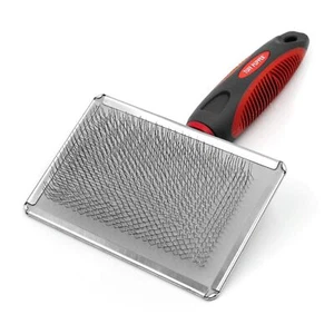 Slicker Brush | Large Comb Head for Medium & Large Dogs | Removes Shedding Fu... - Picture 1 of 7