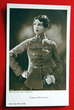 CLAIRE ROMMER UNIFORM 1920’ RARE VINTAGE POSTCARD PHOTO ROSS 1446/2