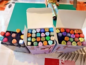 Twinmarkers Felt Markers Double Point Alcohol Based Choose Colors - Picture 1 of 160