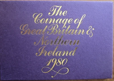 The Coinage of Great Britain and Northern Ireland 1980 Royal Mint Proof Set - Image 1 of 3