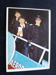 1964 Topps Beatles Diary Card # 13A George, Paul, John (GD)