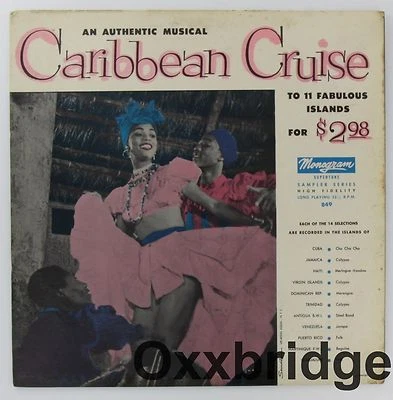 MONOGRAM REGGAE RARE SKA Caribbean Cruise To 11 Fabulous Islands MERINGUE VOODOO - Image 1 of 3