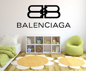 Balenciaga Fashion Decal, Poster & Sticker (C371)