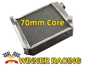 70mm Alloy Radiator Mini Cooper S, Morris Moke, race/rally 1959-1996 1993 1994 - Picture 1 of 5