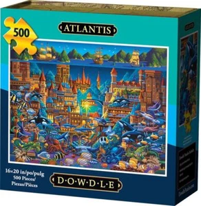 Rompecabezas Dowdle Folk Art; Atlantis; 500 piezas - Imagen 1 de 2