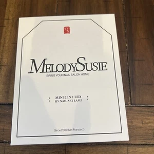 r Nuova Lampada Unghie UV Melodysusie Mini 2 in 1 MS-L101 - Foto 1 di 7