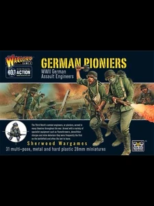 28 mm Warlord Pioneros Alemanes Nuevo en Caja, Acción de Perno de la Segunda Guerra Mundial, Reglas de Compromiso - Imagen 1 de 7