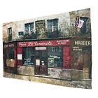 Paris Forgotten Street Shops Grande Tapestry Wall Hanging ~ Artist, Chiu Tak Hak
