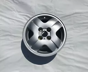 NUEVAS llantas de aluminio 5.5Jx14H2 ET49 4 orificios campo de concentración LF originales Opel Astra F Kadett E Corsa B - Imagen 1 de 7