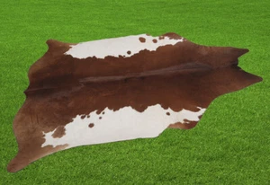 100% New Cowhide Rugs Area Cow Skin Leather (48" x 52") Cow hide SA-20 - Picture 1 of 3