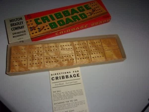 Juego de mesa vintage CRIBBAGE - Imagen 1 de 1
