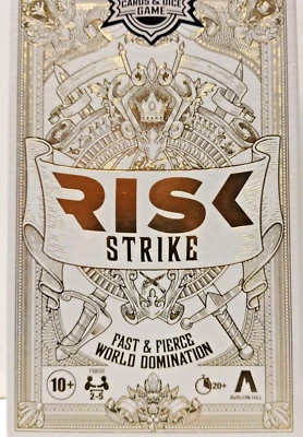 Risk Strike Cards and Dice Game Hasbro "Fast and Fierce World Domination" NEW - Image 1 of 4