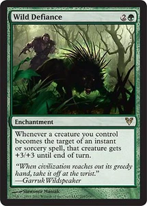 *MRM* FR/VF R�sistance sauvage - Wild Defiance MTG avacyn - Imagen 1 de 1