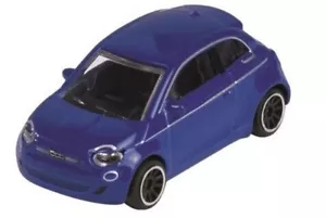 Majorette 212053051 - Voitures De Rue - Fiat 500 Icon, Bleu - Neuf - Bild 1 von 1