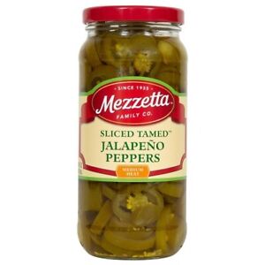 Mezzetta Medium Heat Sliced Tamed Jalapeno Peppers
