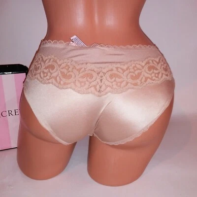 Victoria Secret Panty Bikini Beige Crochet Lace Body by Victoria New  - Image 1 of 4