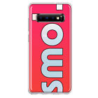 For Samsung Galaxy S10 Plus Shockproof Case Red Funny Text Quote Smol