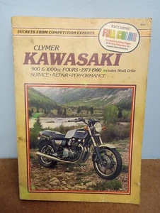 Kawasaki Z1 Kz900 Kz1000 Service Manual Ltd Shaft Drive 1973-1979 Clymer M359 - Picture 1 of 2