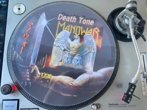 Manowar - Death Tone 12" PICTURE DISC RECORD FROM BATTLE HYMNS JAPAN LP RARE - Bild 1 von 1