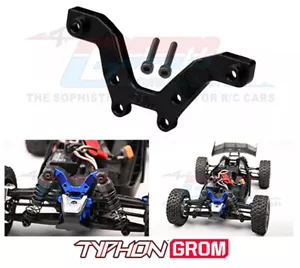 Piastra Torre Urto Anteriore Lega PER ARRMA 1/18 TIFONE GROM MEGA RC BUGGY ARA2106 - Foto 1 di 13