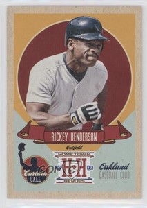 2013 Panini Hometown Heroes Curtain Call Rickey Henderson #CC8 HOF