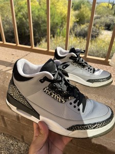 jordan retro 3 grey wolf