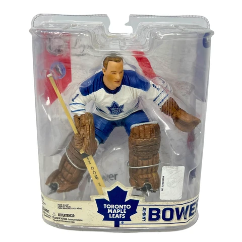 McFarlane NHL Legends Series 6 Johnny Bower Toronto Maple Leafs Chase Figure Cover
