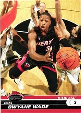 2007-08 Stadium Club Miami Heat Basketball Card #3 Dwyane Wade