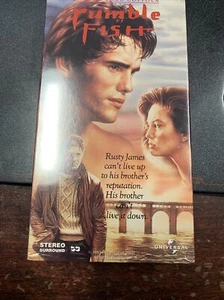 Rumble Fish (VHS, 1997) Matt Dillon Rare Crime Drama - Brand New Sealed - Imagen 1 de 2