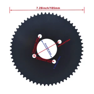 60 Tooth #35 Chain Sprocket For Mini Bike Go Kart Trike ATV Quad - Picture 1 of 6