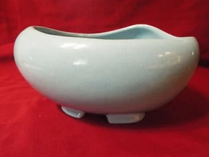 Vintage Frankoma Keramik 234 Freeform hellblau Schale 20022 - Bild 1 von 7