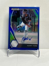 2021 Panini Prizm Draft Picks Base Autographs Prizms Blue #12 Harry Ford 93/99