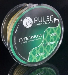 Braid Mainline 600m Bulk Spool Sinking - 25lb or 30lb - Carp Terminal Tackle - Picture 1 of 4