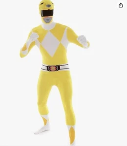MorphsuitsYellow Power Ranger Costume - size XXL - Never worn - Picture 1 of 1