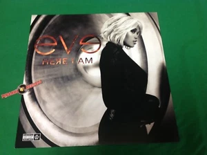 Eve Here I Am Tambourine Promo Poster Flat 12"x12" Piranha Records - Picture 1 of 1