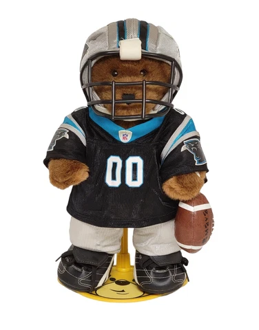 Panthers NFL Carolina Build A Bear Stuffed Plush Uniform Mascot 00 Complete BAB Cover