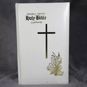 New American Bible Memorial Edition 1976 Hardcover Illustrated Vintage Book - Picture 1 of 12