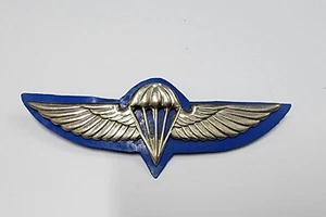 ISRAEL ARMY IDF metal pin badge ZAHAL PARATROOPER WINGS military OLD TYPE - Picture 1 of 4