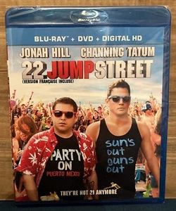 22 Jump Street (Blu-ray + DVD + Digital) SEALED - BRAND NEW - Picture 1 of 2