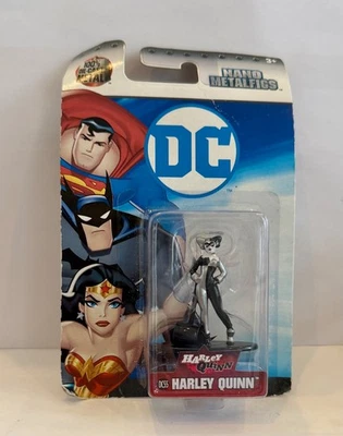 NANO DC METALFIGS HARLEY QUINN DC12 2017 METAL FUNDIDO A PRESIÓN JADA TOYS NUEVO EN PAQUETE Foto 1 de 2