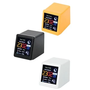 1x Smart WIFI Weather Station Clock Desktop Decoration Electronic Album Function - Picture 1 of 10