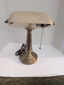 Swirl Beige Bankers Schreibtischlampe - Bild 1 von 6