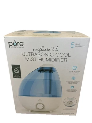 Pure Enrichment Mistaire XL Ultrasonic Cool Mist Humidifier 1 GAL 500 Sq ft NEW - Image 1 of 4