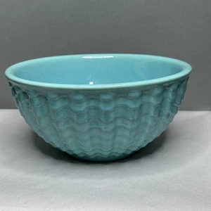 Vintage Gladding McBean Cocinero Bowl #9 Glacial Blue (Teal) MCM Americana - Foto 1 di 10